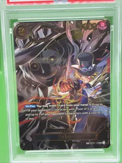 Sabo OP13 #118 SP Special Alt Art PSA 10 Gem Mint One Piece Card EN - Image 2