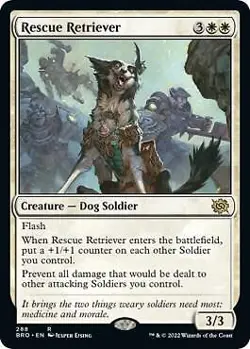 Rescue Retriever 288 MTG The Brothers' War Rare NP - Image 1