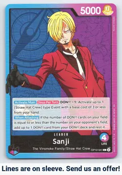 Legacy of the Master #OP12-041 Sanji (041) - Image 1
