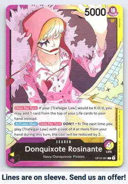 Legacy of the Master #OP12-061 Donquixote Rosinante (061) - Image 1