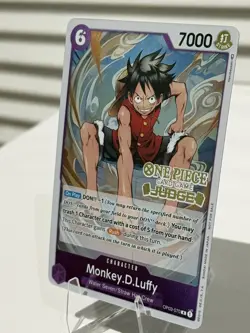 Monkey D. Luffy JUDGE PROMO FOIL OP03-070 ONE PIECE TCG NM - Image 3