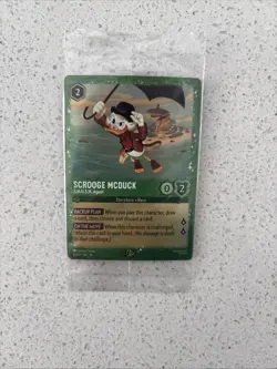 Disney Lorcana Scrooge McDuck-S.H.U.S.H. Agent Promo Foil 36/P3 Mint Sealed - Image 1