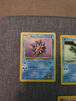 Pokemon Cards Lot Gym Heroes Misty, Blaine Vintage 6 Card Lot - Image 2