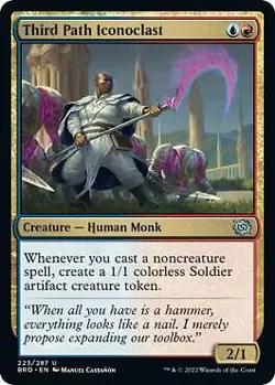 Third Path Iconoclast 223 MTG The Brothers' War Uncommon NP - Image 1
