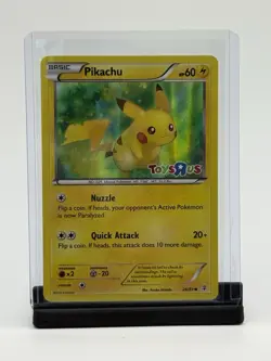 Pokemon Pikachu Toys R Us Promo Holo Stamped Card 26/83 Evolutions - Image 1
