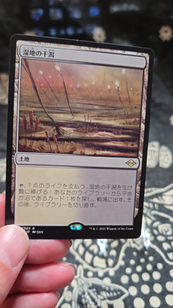 Japanese Marsh Flats NM Normal R Modern Horizons 2 #248 - Image 2