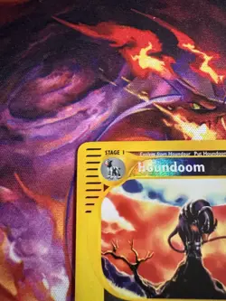 2002 POKEMON CARD HOUNDOOM 15/147 RH AQUAPOLIS E READER SERIES (VLP) - Image 2