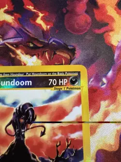 2002 POKEMON CARD HOUNDOOM 15/147 RH AQUAPOLIS E READER SERIES (VLP) - Image 3