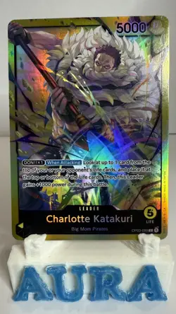 Charlotte Katakuri OP03-099 Alt Art Holo Foil - One Piece TCG English Card ST20 - Image 1
