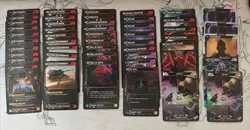 49 Card Neuroscape Kickstarter TCG Foil Rare Alt Art Starter Collection Lot - Image 1