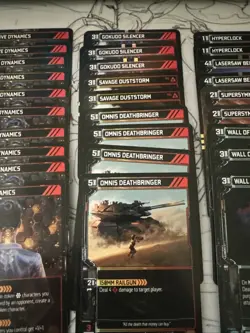 49 Card Neuroscape Kickstarter TCG Foil Rare Alt Art Starter Collection Lot - Image 3