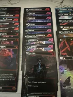 49 Card Neuroscape Kickstarter TCG Foil Rare Alt Art Starter Collection Lot - Image 5
