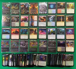 MTG TMNT 110 Card Lot-5 MYTHIC, 20R, 55U, 30C - Michelangelo Heart Weirdness T3 - Image 2