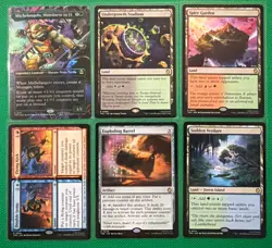 MTG TMNT 110 Card Lot-5 MYTHIC, 20R, 55U, 30C - Michelangelo Heart Weirdness T3 - Image 3