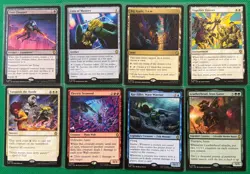 MTG TMNT 110 Card Lot-5 MYTHIC, 20R, 55U, 30C - Michelangelo Heart Weirdness T3 - Image 5