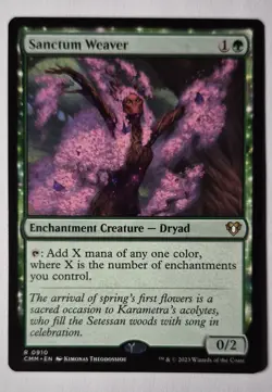 Sanctum Weaver Commander Masters Regular - Image 1