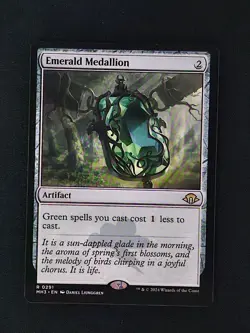 MTG: Modern Horizons 3 - Emerald Medallion - Image 1