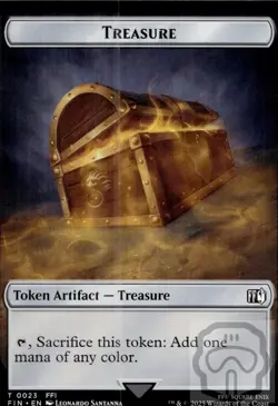 Hero (0007) / Treasure (0023) Token 7 / 23 FINAL FANTASY Magic The Gathering NM - Image 4