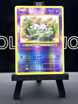 Mew 53/108 Rare Reverse Holo XY Evolutions Pokemon Card - Image 2