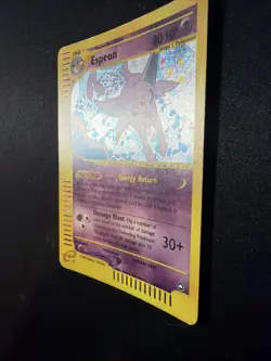 Espeon H9/H32 Holo Rare Aquapolis Pokemon Card MP - Image 5