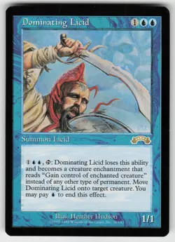 MTG Exodus #30 Dominating Licid Lightly played tcg - Image 1