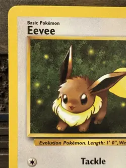 Eevee 55/82 Team Rocket Regular Pokemon LP - Image 2