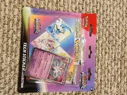 Pokemon TCG Prismatic Evolutions Tech Sticker Collection Full Art Set 3x SEALED - Image 3