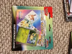 Pokemon TCG Prismatic Evolutions Tech Sticker Collection Full Art Set 3x SEALED - Image 5
