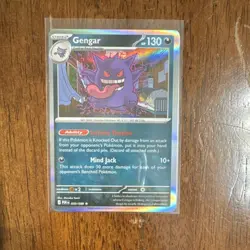 Pokemon Gengar 094/165 Sv: Scarlet & Violet 151 Rare Reverse Holo Stage 2 130 HP - Image 1