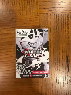Pokemon TCG Scarlet & Violet White Flare Booster Bundle 6 Packs Factory Sealed - Image 1