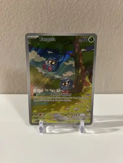 Pokemon Sv: Scarlet & Violet 151 Tangela 178/165 Illustration Rare English NM - Image 1