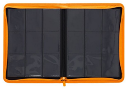 Pokemon 9-Pocket Binder Orange BCW Z-Folio Laser Engraved Expedition Base Set! - Image 4