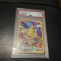 Pokemon TCG Crown Zenith Pikachu 160/159 Secret Rare Holo Eng 2023 70HP PSA 9 - Image 1