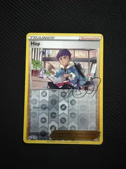 Hop 133/159 Holo Rare Crown Zenith Pokemon Reverse Holo Near Mint - Image 1