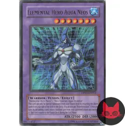 Yugioh Elemental HERO Aqua Neos DP03-EN012 Rare MP - Image 1