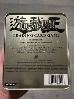 Yu-Gi-Oh 2003 Collectible Tin Kaiba Blue-Eyes White Dragon Empty Tin Only - Image 4