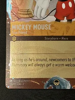 Mickey Mouse - True Friend (Disney Cruise Promo) 10 Disney Lorcana Promo Nm - Image 5