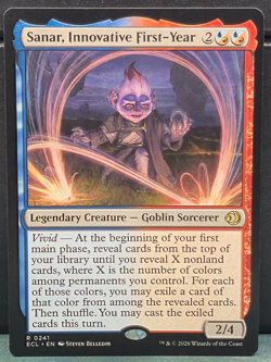Sanar, Innovative First-Year R 0241 Rare Lorwyn Eclipsed Near Mint Card Game MTG - Image 1
