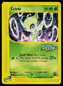 Pokemon Card - Celebi Wizards Black Star Promos 50 Promo 4EVER - Image 1