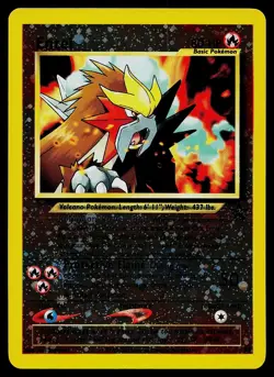 Pokemon Card - Entei Wizards Black Star Promos 34 Reverse Holo Promo - Image 1