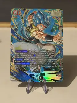 Dragon Ball Super Card Game Fusion World FB09 Gogeta:BR SCR* - Image 1