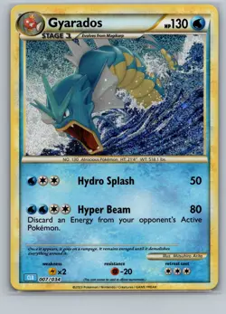 Gyarados Holo Trading Card Game Classic 007/034 2023 NM - Image 1