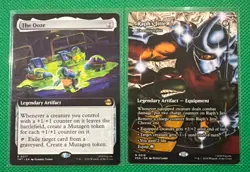 MTG TMNT 110 Card Lot-4 MYTHIC, 21 RARE, 55U, 30C - The Ooze Raph’s Jitte T4 - Image 1