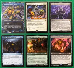 MTG TMNT 110 Card Lot-4 MYTHIC, 21 RARE, 55U, 30C - The Ooze Raph’s Jitte T4 - Image 4