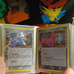 Pokemon Cards w/ Mini Binder & Sleeves - 200 Card Lot - 5+ Ultra Rare included - Image 2