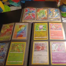 Pokemon Cards w/ Mini Binder & Sleeves - 200 Card Lot - 5+ Ultra Rare included - Image 3