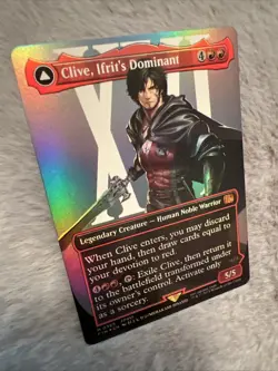 Clive, Ifrit's Dominant (0385) (Borderless) Final Fantasy Foil - Image 3