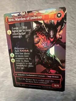 Clive, Ifrit's Dominant (0385) (Borderless) Final Fantasy Foil - Image 5