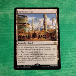 Inventors' Fair x1 Kaladesh MTG Magic The Gathering Rare Land Card - Image 1