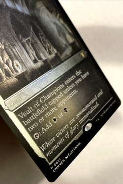 MTG Vault Of Champions FOIL ETCHED Commander Masters 621 NM - Image 2